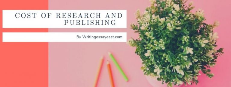 How Much Does It Cost To Publish A Research 